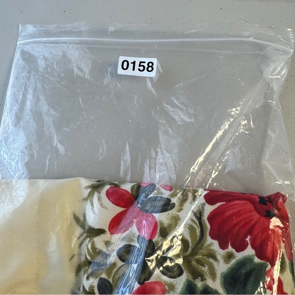 HawaiianTogs Vintage Cream Floral Maxi Dress Cotton Hibiscus Print Size 14 - Picture 15 of 15